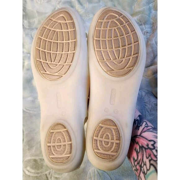 Crocs Isabella Huarache 2 Flat Sandals Beige Brown Summer Vacation Womens Size 9 - Picture 7 of 9